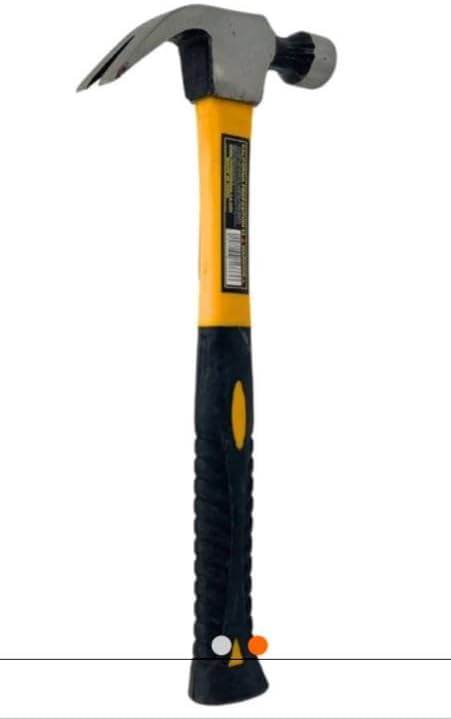 Claw Hammer 16 oz with Fiberglass Handle ( Min order 12 pcs ) H835