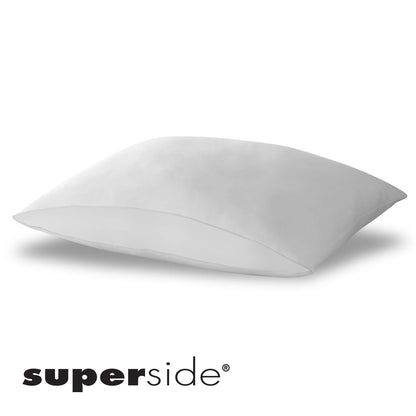 New Superside Pillow Gusseted Style Standard 19 oz 26 x 20 Hotel Grade  ( Box 12)