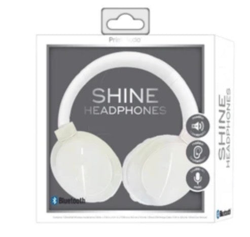 Prime Audio shine headphone white (pack 1)