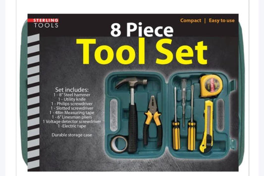 8 pcs Tool Set  ( Min Order 12 pcs ) H121